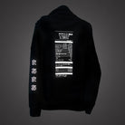 Yokohama Hoodie | White on Black | Japanese Streetwear